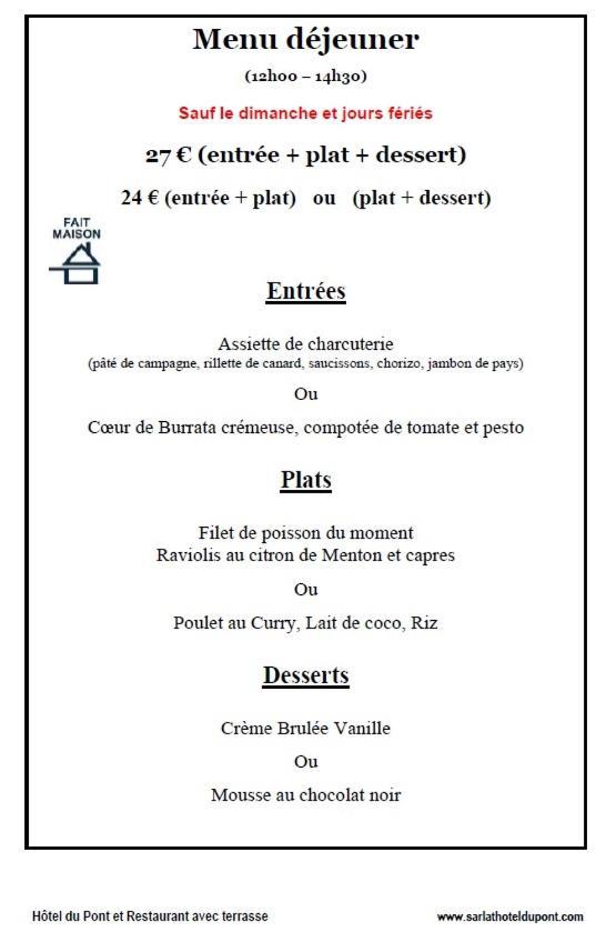 Hotel Du Pont Et Restaurant A Groléjac Eksteriør bilde
