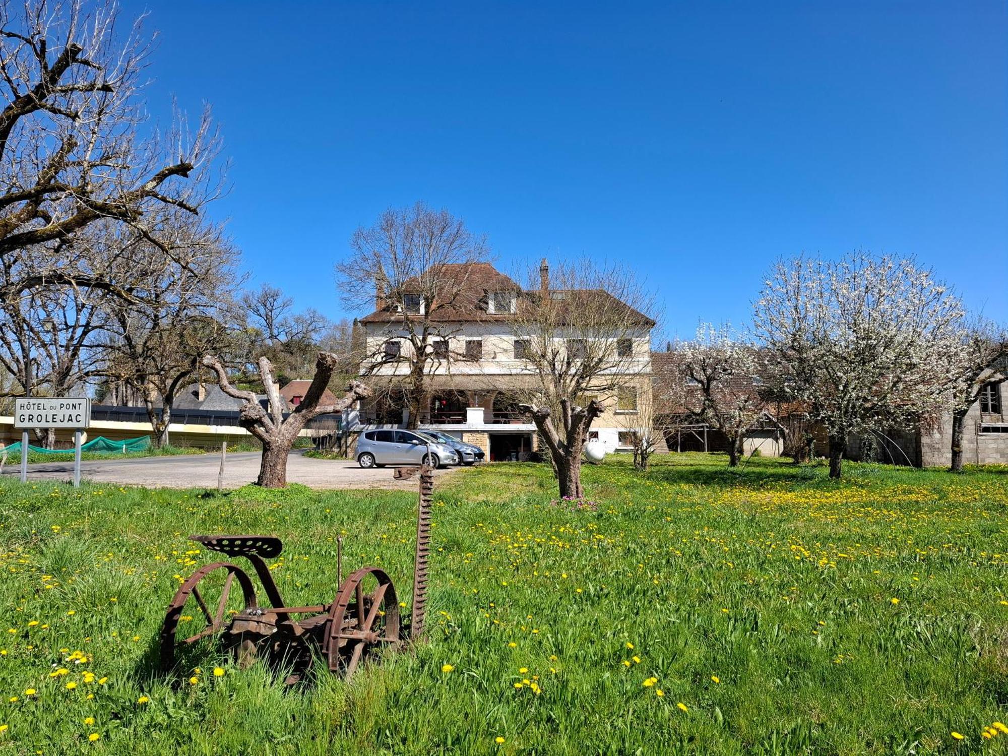 Hotel Du Pont Et Restaurant A Groléjac Eksteriør bilde